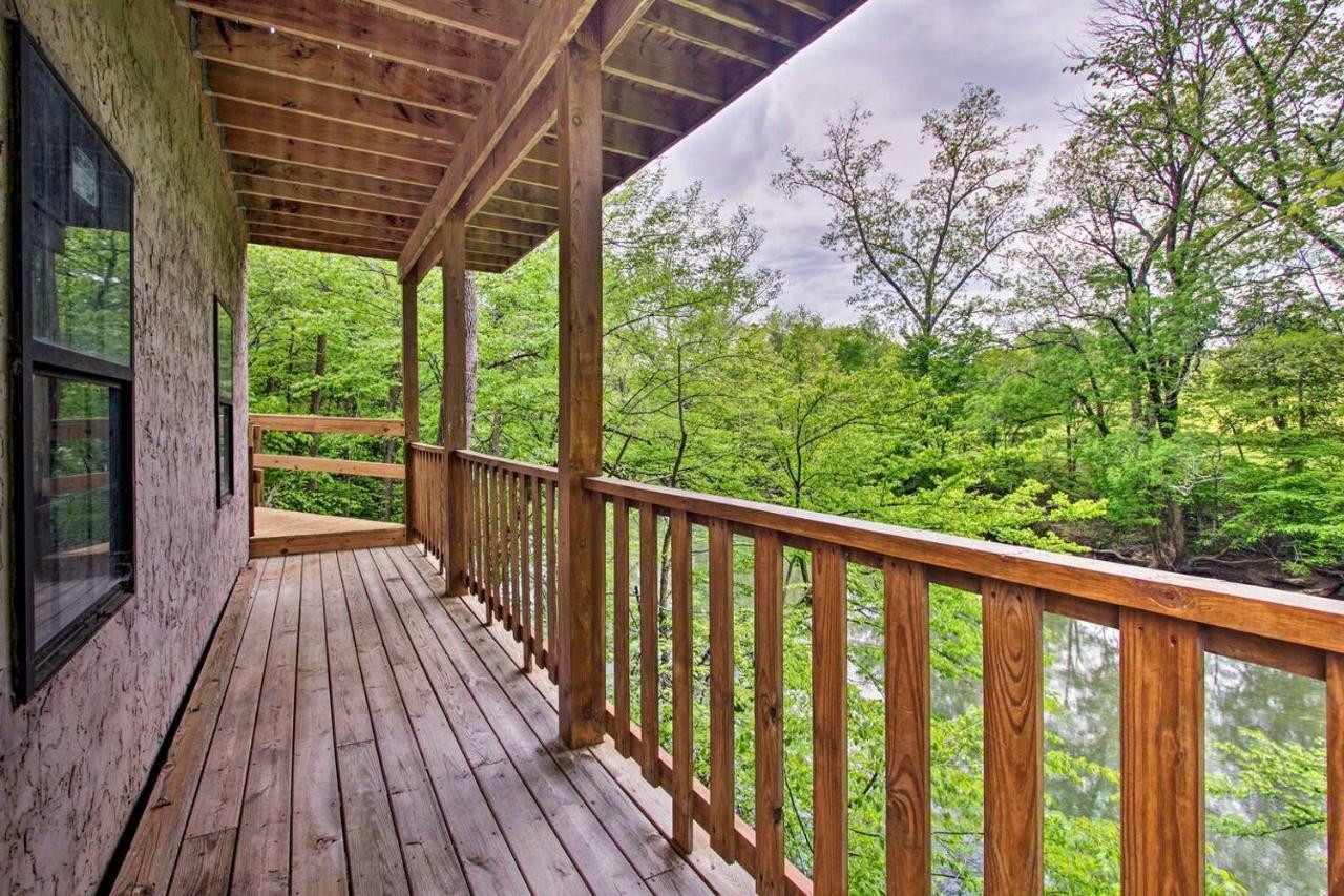 River Rush- Cozy Riverfront Cabin 5 Mi To Pigeon Forge Sevierville Exterior photo